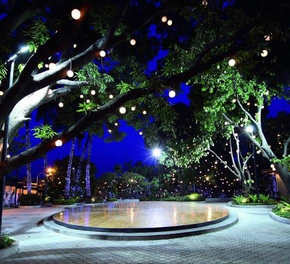 Light of Love Cherish venue at dusk